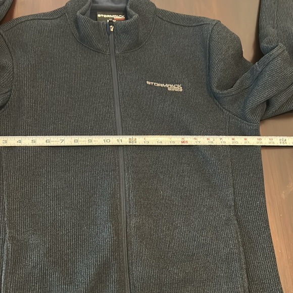 StormPack Sunice Men’s Thermal Jacket Dark Blue Zip Up Size L - Picture 11 of 12